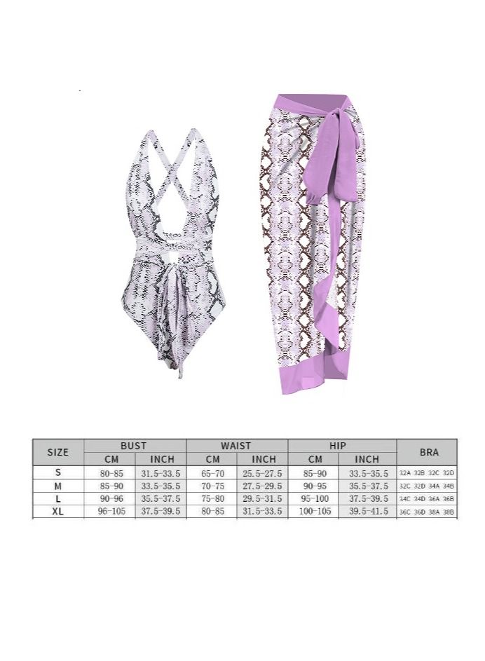 Y&D 2-Piece Women Swimsuit with Skirt Holiday Beach Dress Female Retro Swimwear Vintage Surf Wear Summer - Image 2