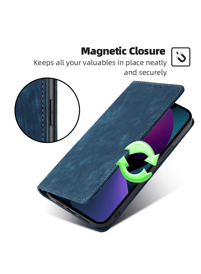 اس-توب جراب هاتف جلدي مغناطيسي مضاد للسرقة لهاتف iPhone 13 RFID - Image 4