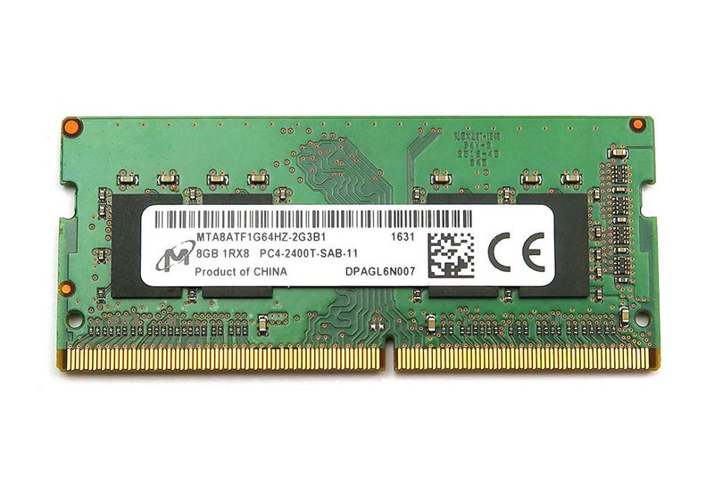 Micron ذاكرة لابتوب ميكرون 8 جيجابايت DDR4 PC4-2400T 260 دبوس So-Dimm MTA8ATF1G64HZ-2G3B1 - Image 2