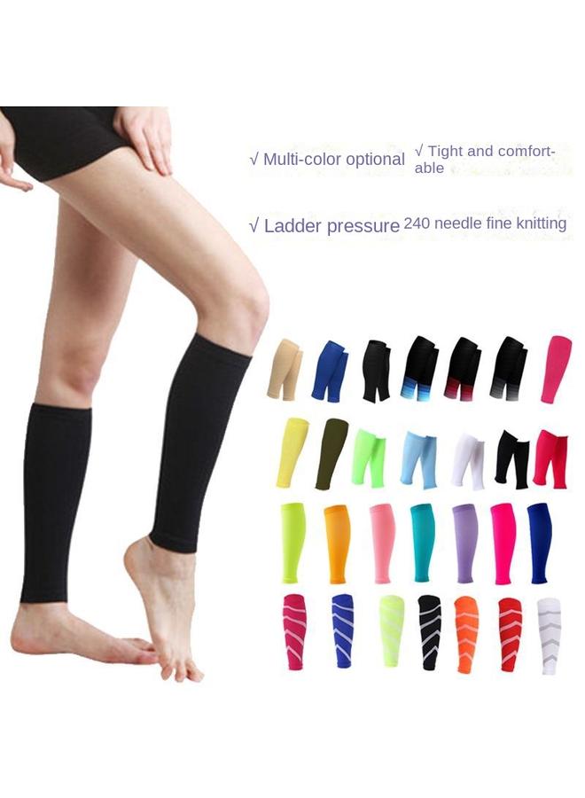 Bluejw New Gradient Sports Pressure Calf Elastic Socks Outdoor Compression Shaping Socks Manufacturers  - Image 2