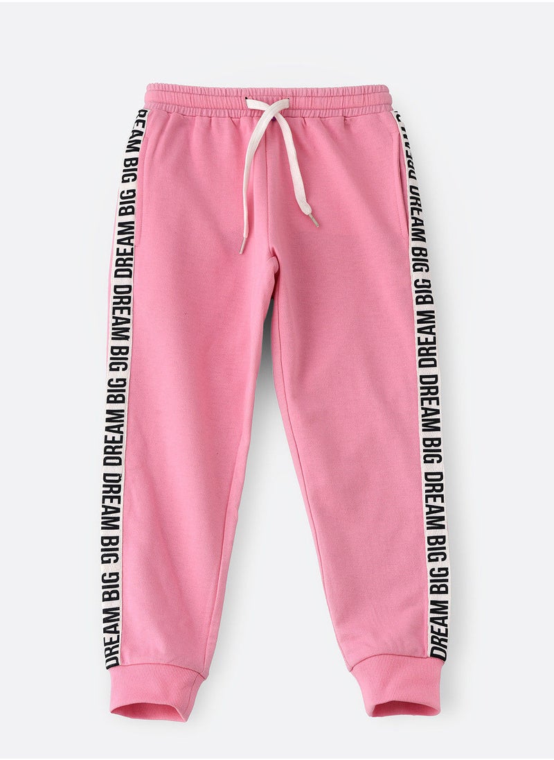 Jelliene Knit jogger with tape at side seam  - Image 1