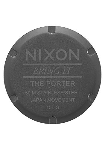 NIXON Porter Leather A1058 50m Water Resistant Men’s Watch (20-18mm Leather Band and 40mm Watch Face) - Image 4