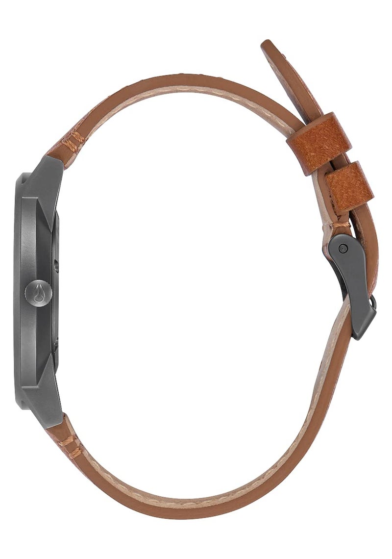 NIXON Porter Leather A1058 50m Water Resistant Men’s Watch (20-18mm Leather Band and 40mm Watch Face) - Image 2