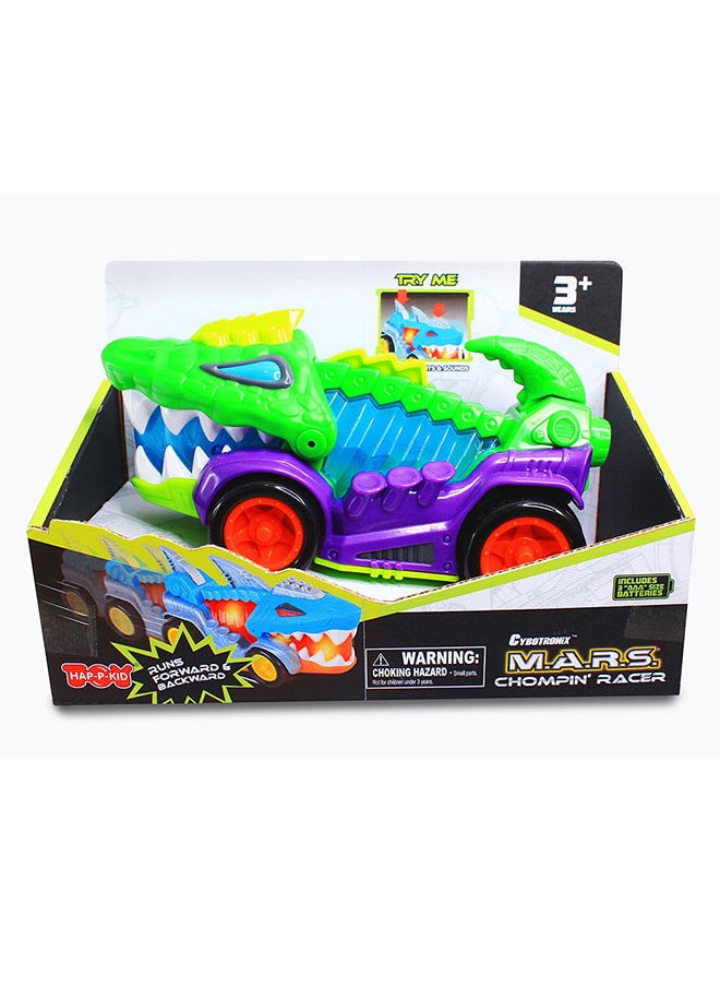 Happy Kids Little Learner M.a.r.s. Chompin’ Racer (Croco) - Motorized Vehicle With Jaw Chomping Action  - Image 1