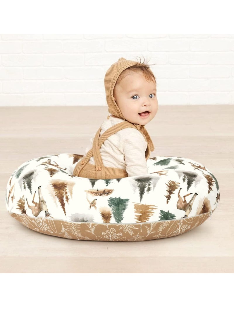 Gonice Baby feeding pillowcase Elastic U-shaped breastfeeding pillowcase Removable pillow case breastfeeding maternity pillow  - Image 3