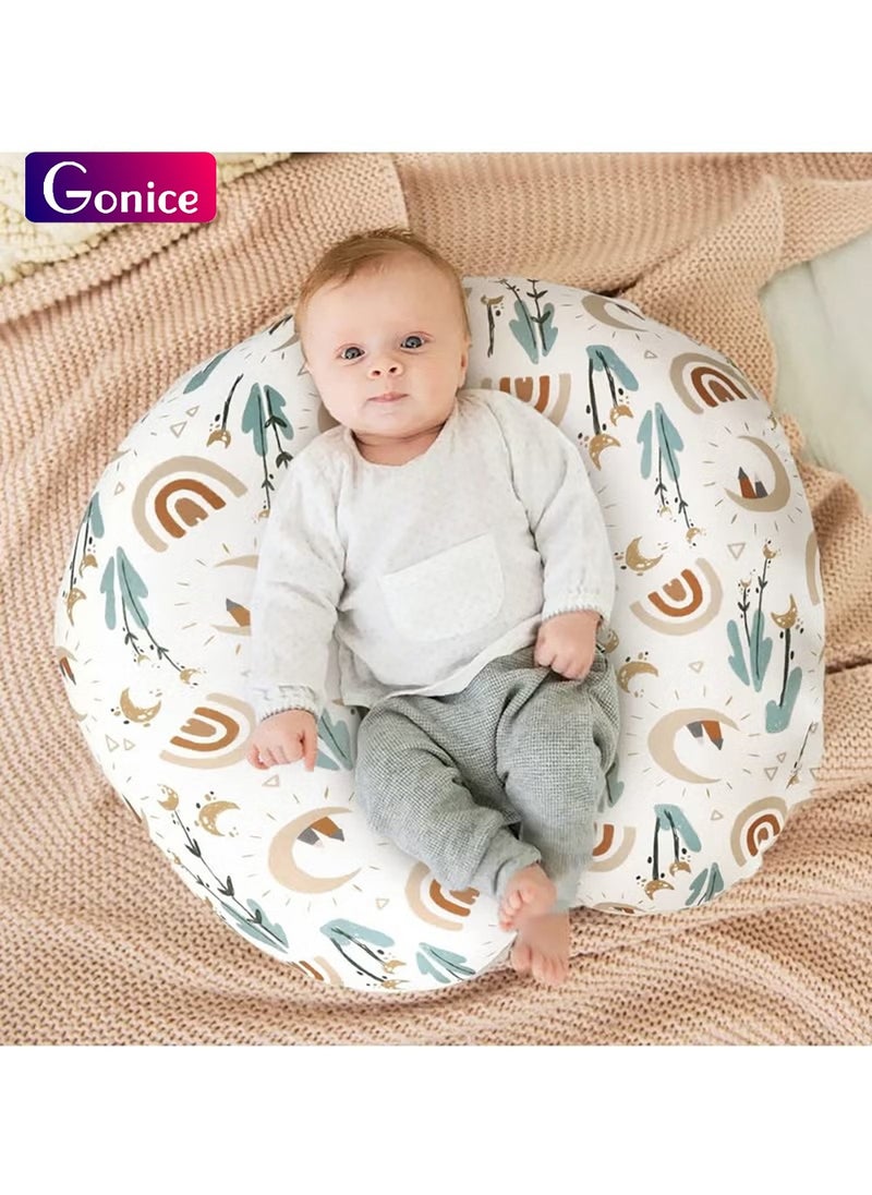 Gonice Baby feeding pillowcase Elastic U-shaped breastfeeding pillowcase Removable pillow case breastfeeding maternity pillow  - Image 1