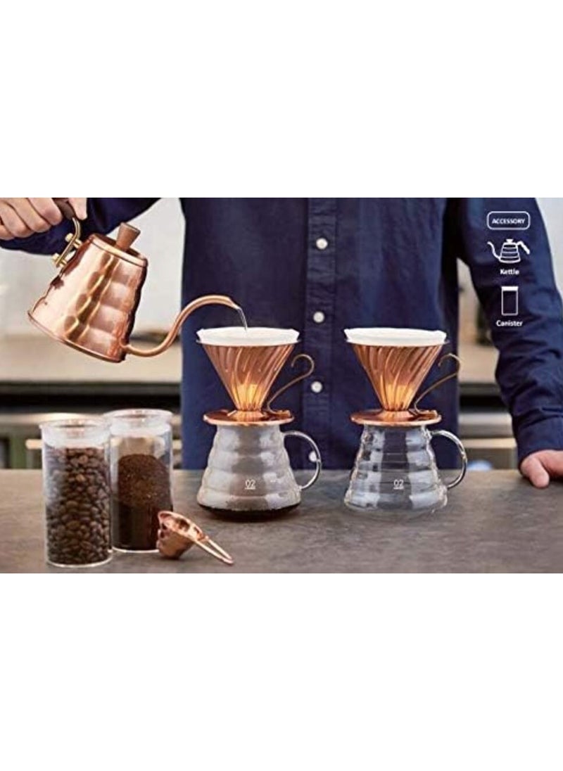 Hario V60 Glass Range Coffee Server 02, 600 ml, Clear  - Image 5