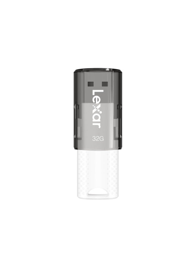 Lexar® JumpDrive® S60 USB 2.0 Flash Drives, USB Type A, Compatible with PC and Mac® systems, ( LJDS060032G-BNBNG ) - 32GB 32 GB - Image 1