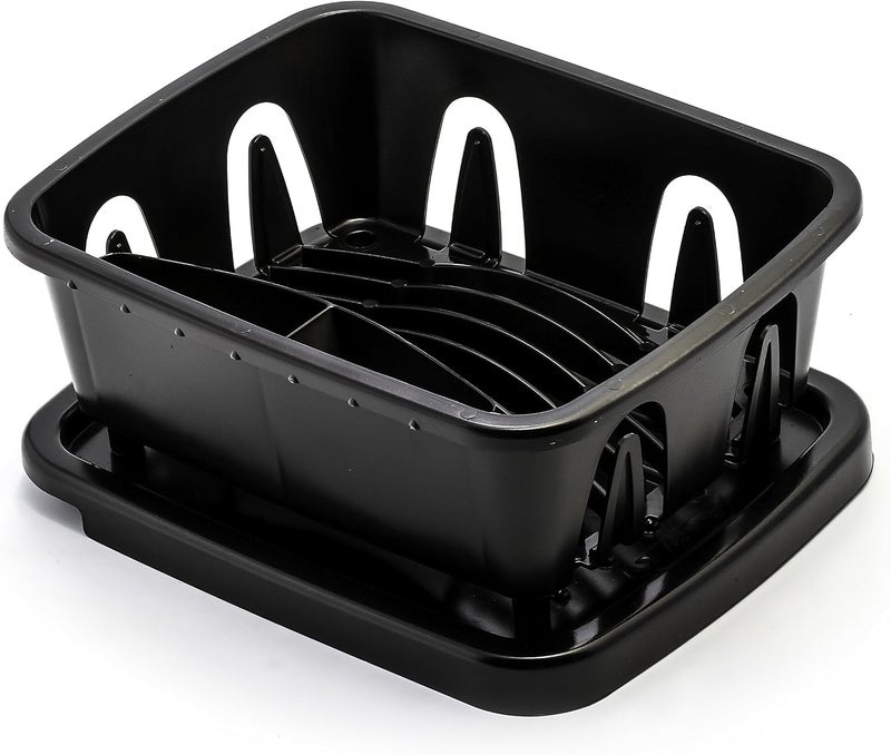 Camco Black 43512 Mini Dish Drainer & Tray - Image 4