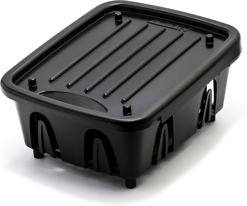 Camco Black 43512 Mini Dish Drainer & Tray - Image 1