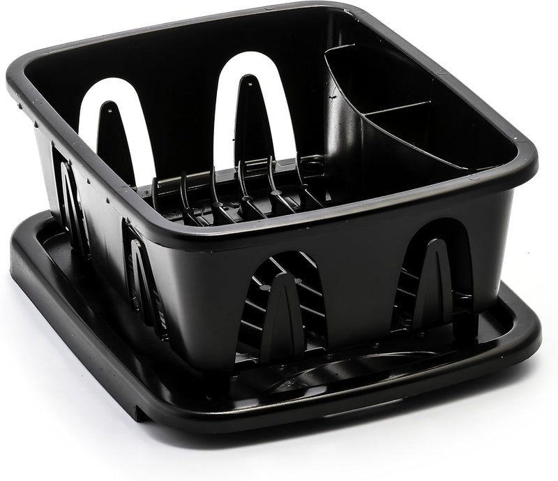 Camco Black 43512 Mini Dish Drainer & Tray - Image 3