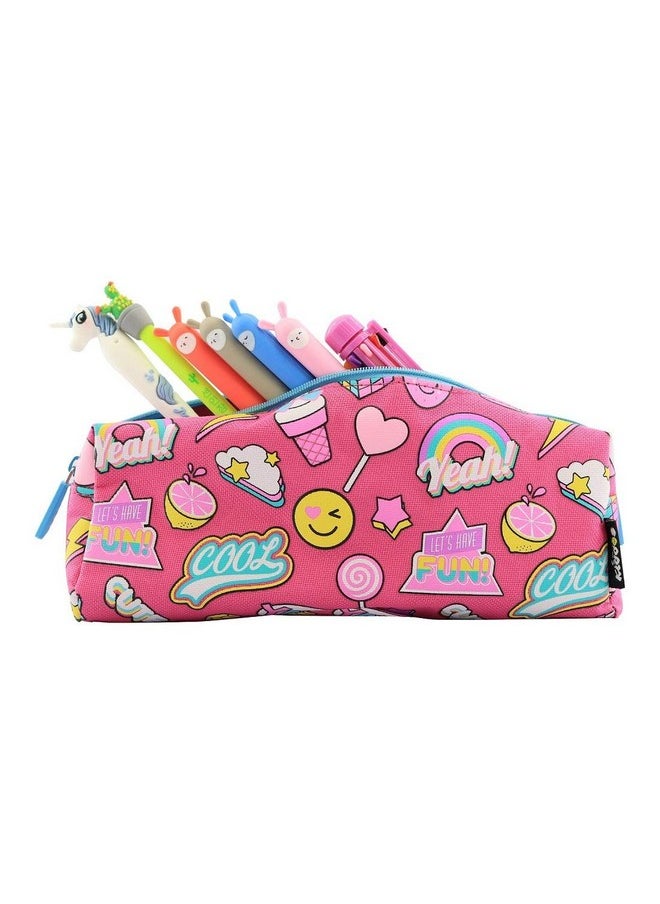 SMILY KIDDOS Smily Kiddos Twin Zipper Pencil Pouch | Kids Pencil Cases Pencil Cases  - Image 3