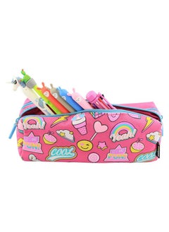 SMILY KIDDOS Smily Kiddos Twin Zipper Pencil Pouch | Kids Pencil Cases Pencil Cases  - Image 4