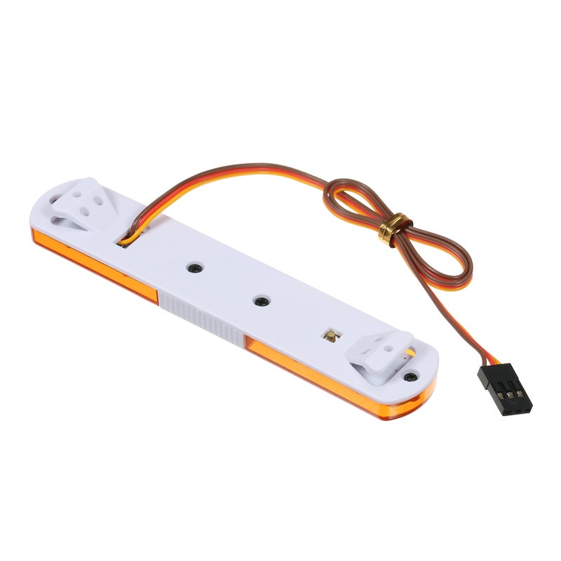 RC Car Lights: Yellow LED Lights - Exquisite Workmanship Simulated Lighting for WPL D12 Drift Off-road Car Night Driving - Image 2