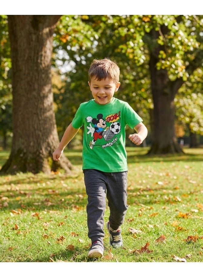 ميكي ماوس تي شيرت ديزني ميكي ماوس بوي100%قطن - Image 3