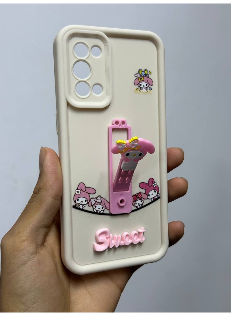 new cartoon-designed back cover with the word "Sweet" on it, compatible with the Oppo Reno 5. - Image 1