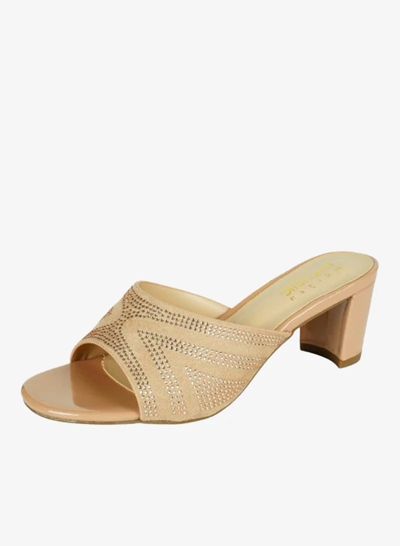 Michelle Morgan Lt Pink 092-2661 Michelle Morgan Ladies Block Heel 314RJ199 Lt Pink for Women | Best Price UAE