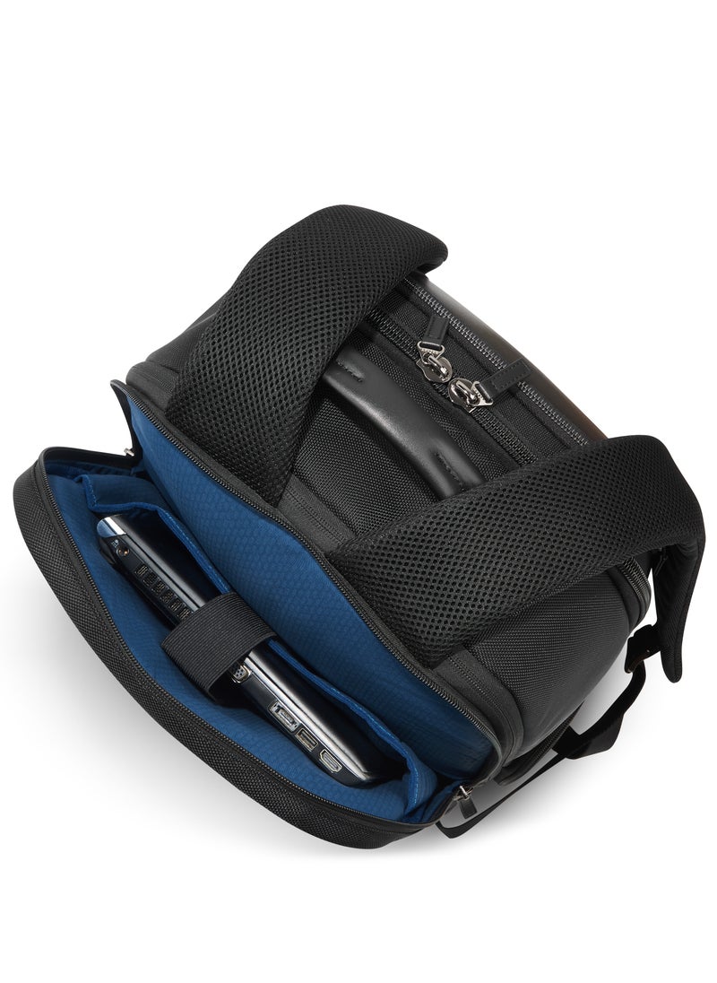 DELSEY Paris Wagram 2 Compartment Backpack Laptop 17.3Inch Black  - Image 3