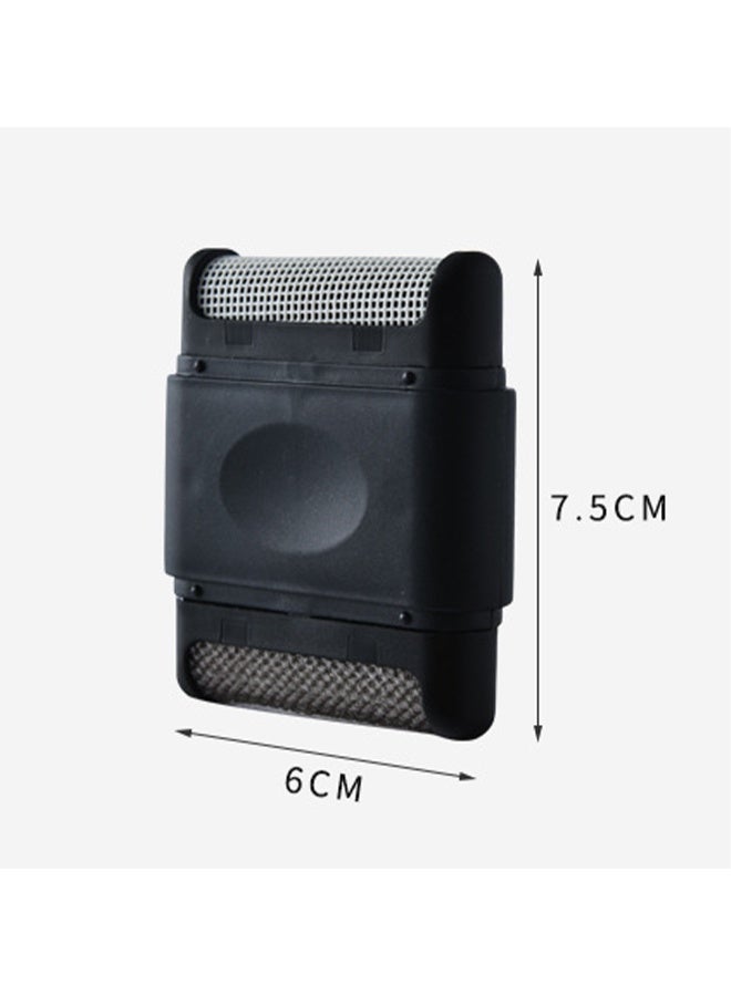 Pro Reusable Hair Remover,Double brush head With cover,Portable,Special Dog Hair Remover Multi Fabric Edge and Carpet Scraper-Easy Pet Hair Remover for Couch,Pet Towers & Rugs - Gets Every Hair(Black) - Image 3