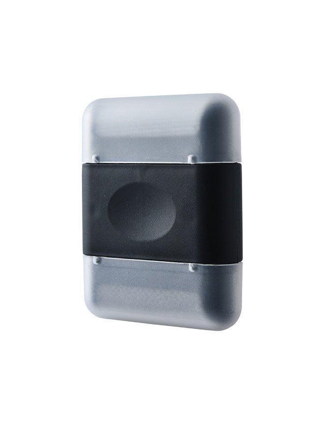 Pro Reusable Hair Remover,Double brush head With cover,Portable,Special Dog Hair Remover Multi Fabric Edge and Carpet Scraper-Easy Pet Hair Remover for Couch,Pet Towers & Rugs - Gets Every Hair(Black) - Image 1