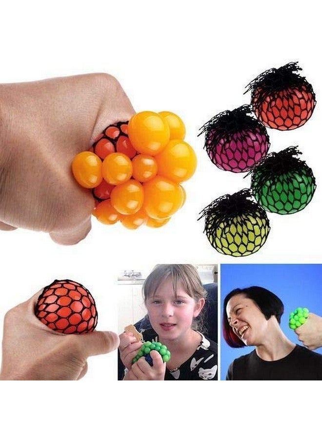 Parteet Squishystress Ball For Pressure Relieve/Anti-Stress Anti Anxiety (Pack Of 2) Blue - Image 3