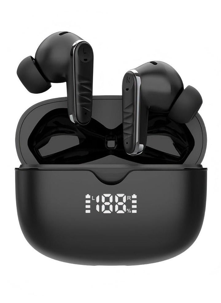 Youque - TWS In-Ear Bluetooth 5.4 Wireless Earphones,LCD Digital Display Noise Reduction Wireless EarBuds for IOS and Android - Image 1