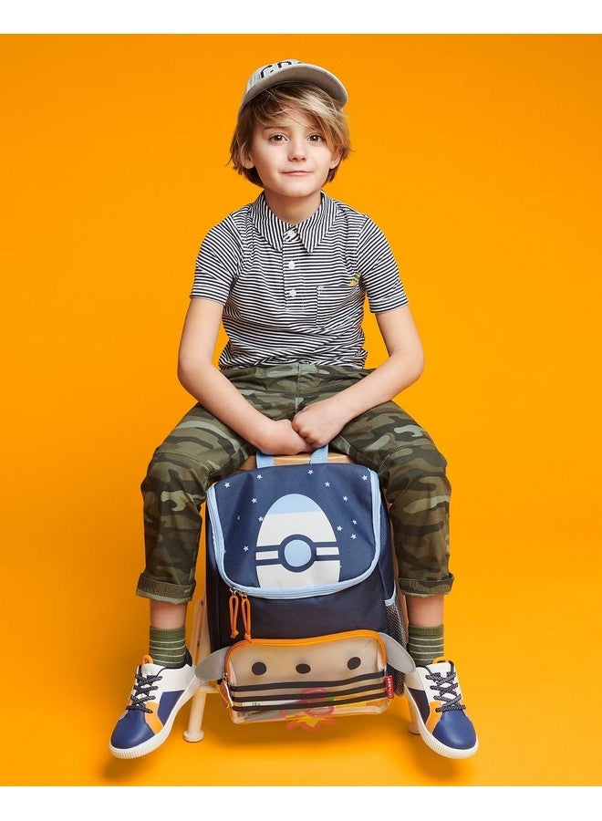 Skip Hop 30 litres Spark Style Big Kid Backpack (Rocket, Blue) - Image 2