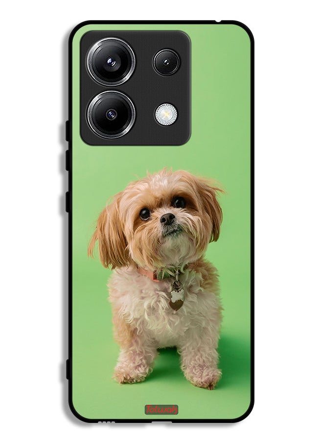 Tolwak Xiaomi Redmi Note 13 Pro 5G Protective Case Cover Cute Puppy  - Image 1