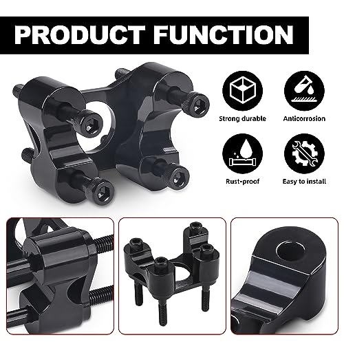 Hutexico Handlerbar Riser for the Can-Am Spyder F3 (All Years) & RT (2020+), Adjustable Aluminum Handlebar Riser Kit For Can-Am RT/F3 Accessories Easy to Install - Image 5
