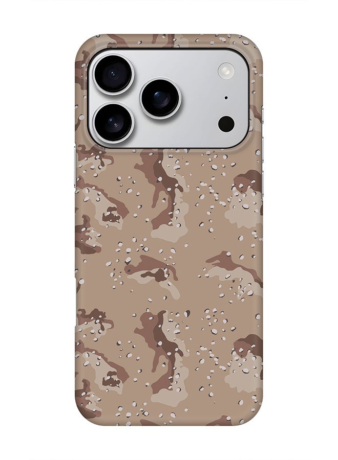 Stylizedd For iPhone 17 Pro,Case, [Compatible with MagSafe] Magnetic cover Slim fit Protection Matte, - Desert Storm Camo