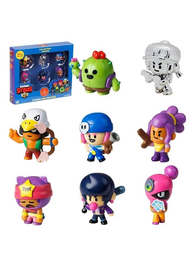 Brawl Stars مجموعة شخصيات براول ستارز 8 قطع - متنوعة - Image 2