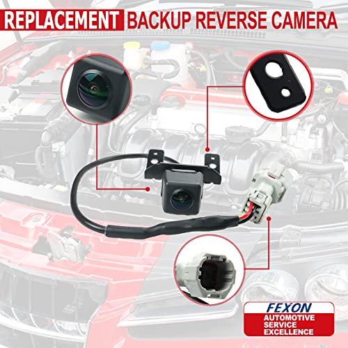FEXON 957603S102 Vehicle Rear View Backup Reverse Camera Compatible with Hyundai Sonata 2011 2012 2013 2014 - Image 3