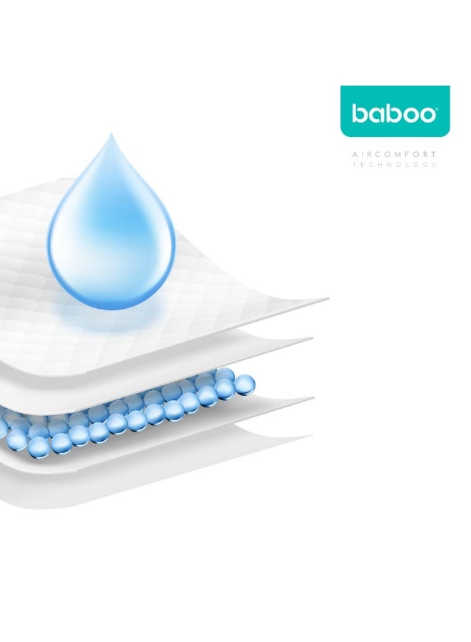 Baboo - Disposable Absorbing Changing Pads AirComfort - 60x60 - 20pcs - Image 5