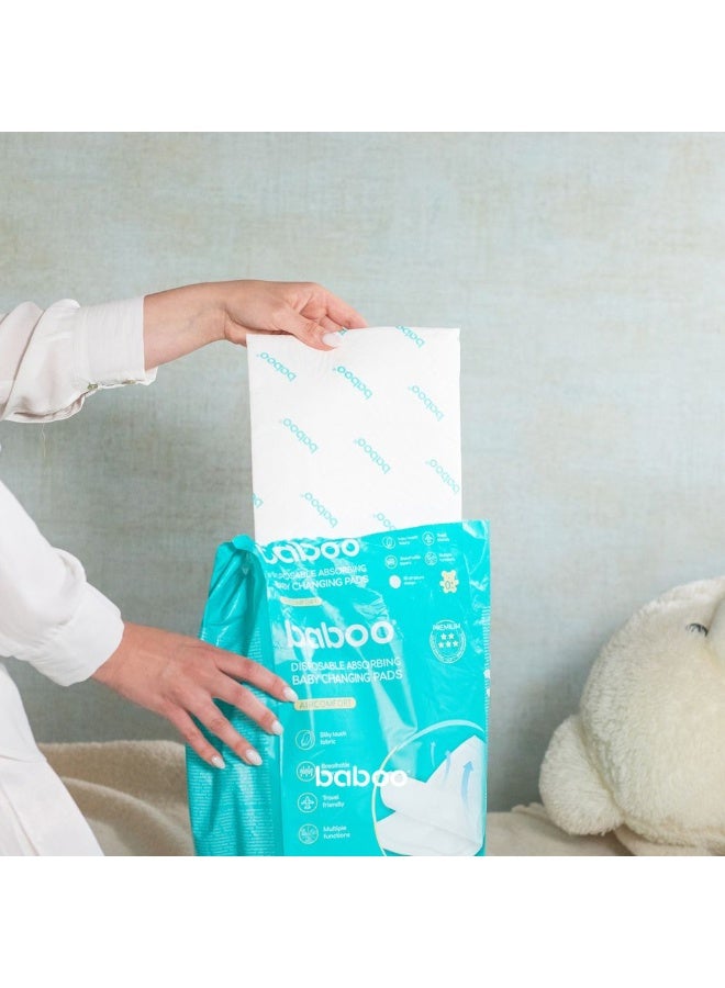 Baboo - Disposable Absorbing Changing Pads AirComfort - 60x60 - 20pcs - Image 1
