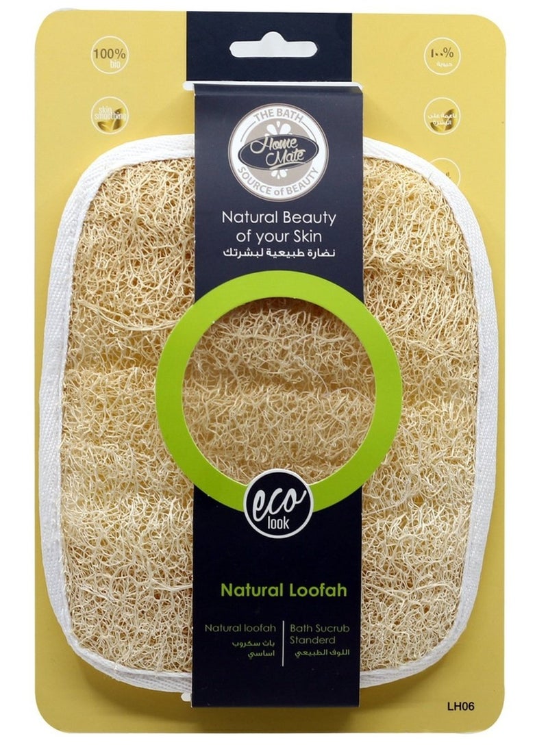 هوم مايت ليفة استحمام طبيعية قطعة واحدة