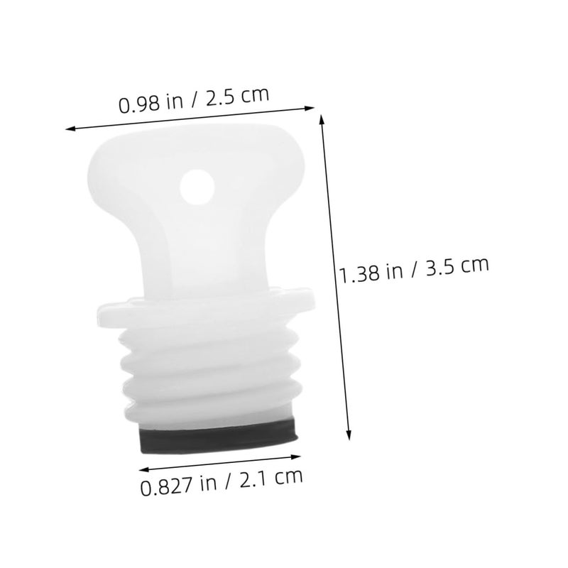 5Pcs Leakproof Hot Water Bottle Screw Stoppers 21mm Rubber Seal Caps Replacement - Image 3