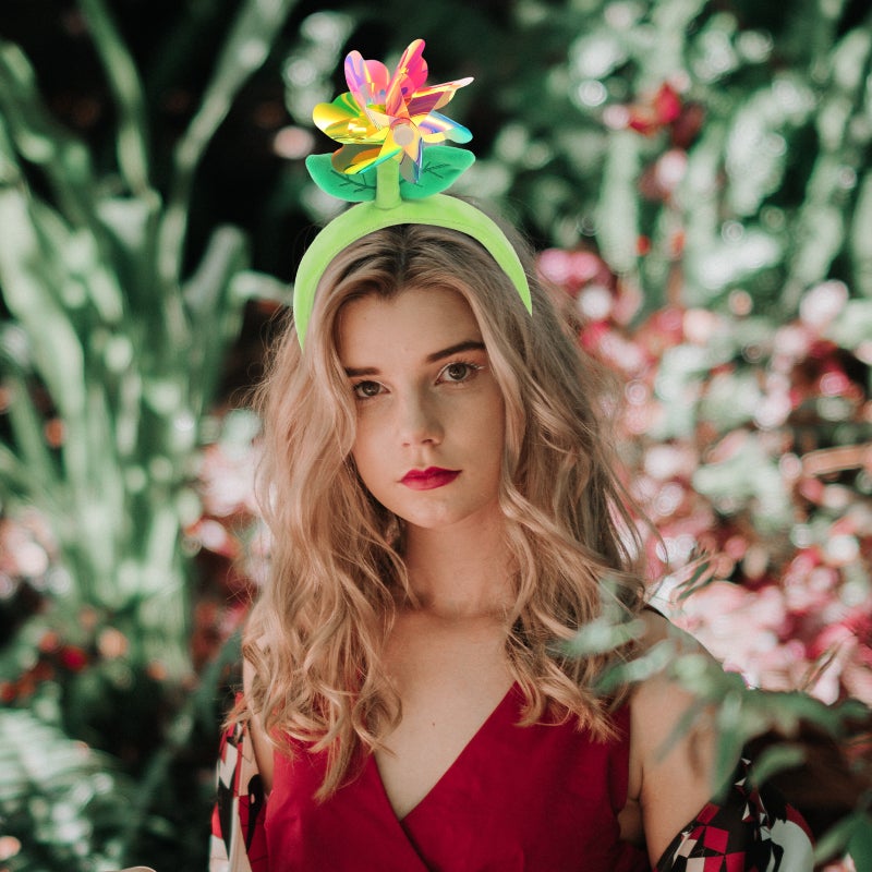 Cartoon Headband Women Face Washing Hairband Windmill Flower Headpiece Cute Hair Hoop - Image 5