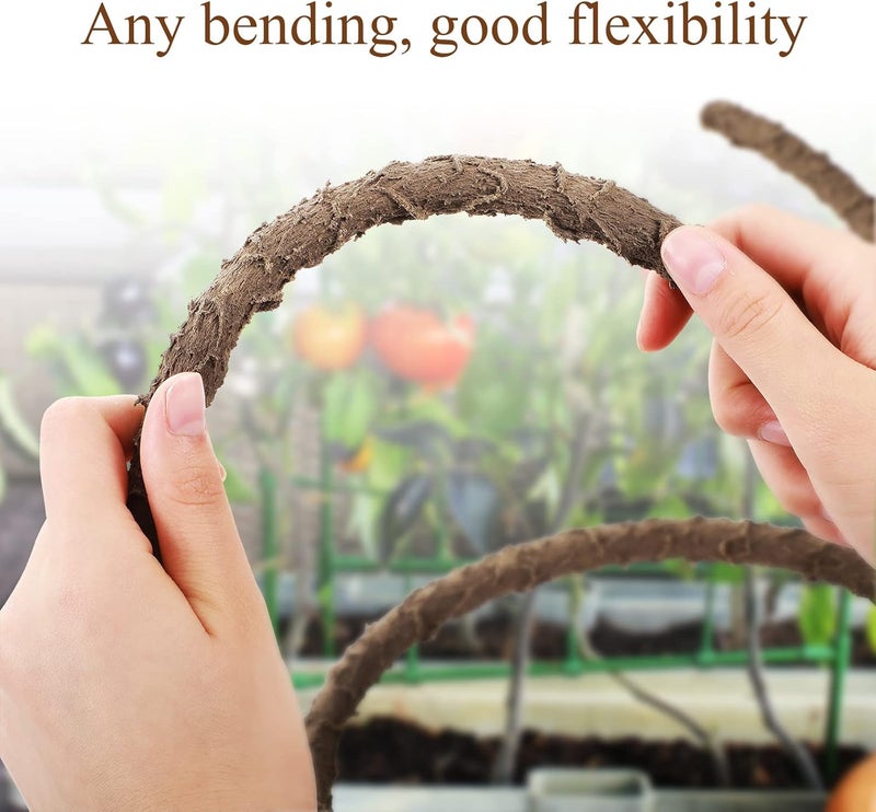 Canlierr 4 Pcs Reptile Vines Flexible Bendable Jungle Climbing Vine Terrarium Fake Plants for Reptiles Artificial Leaves Terrarium Tank Pet Habitat Decor for Bearded Dragons Lizard Snake Gecko - Image 4