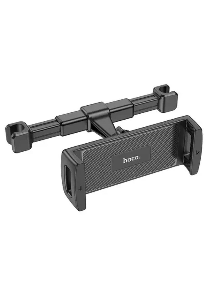 Car Back Seat Holder for Tablets & Phones, Universal Headrest Mount for 4.7-12.9 Inch Devices, Adjustable Backseat Tablet Holder, Secure Auto Headrest Mount for Hands-Free Viewing & Entertainment