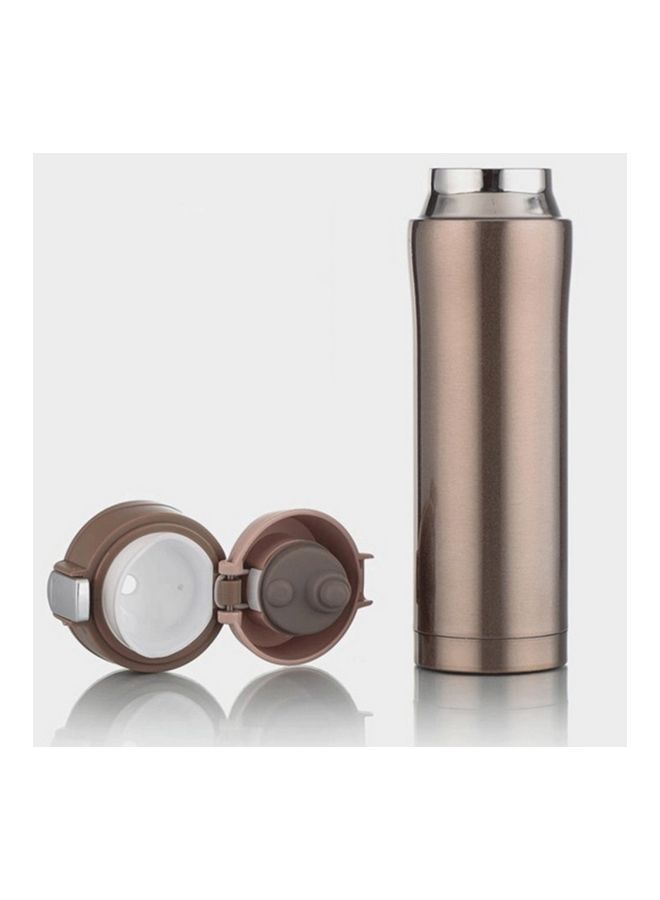 NIBEMINENT Thermal Insulated Vacuum Water Bottle Gold/Silver 24x8x8centimeter - Image 2