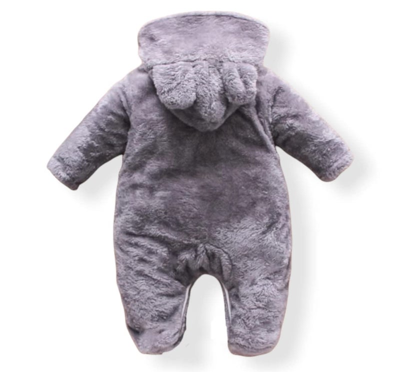 BRANDONN Baby Romper Jumpsuit Hooded Combo Pack of Clothes Set for Baby Boys & Girls Pack of 2, 3-9 Months - Image 2