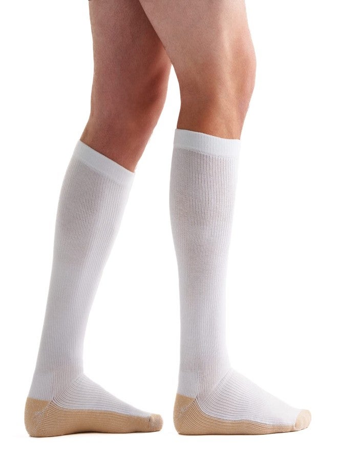 EvoNation Men & Women Knee-High 15-20 mmHg Graduated Compression Hydrotec Copper Socks - Moderate Pressure Compression Garment - Image 2