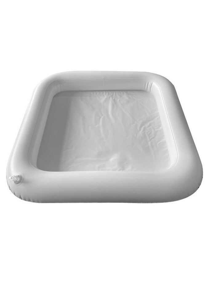 MUNTAQI 60cm Ice Tray Cup Holder Inflatable ice Bar Party tray Party Tray Ice Bucket - Image 3