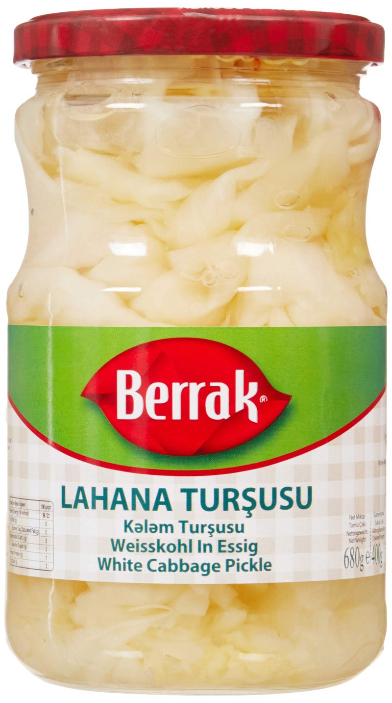 Berrak Cabbage Pickles 720 ml Glass - Image 4