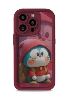 X-level iPhone 15 pro max Case Cover Ultra Slim Shockproof Protective Liquid Silicone comic cartoon Phone accessory camera len Soft Anti-Scratch comfortable touch Cover Protective anti-dust back Cover  - Image 1