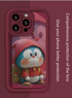X-level iPhone 15 pro max Case Cover Ultra Slim Shockproof Protective Liquid Silicone comic cartoon Phone accessory camera len Soft Anti-Scratch comfortable touch Cover Protective anti-dust back Cover  - Image 2
