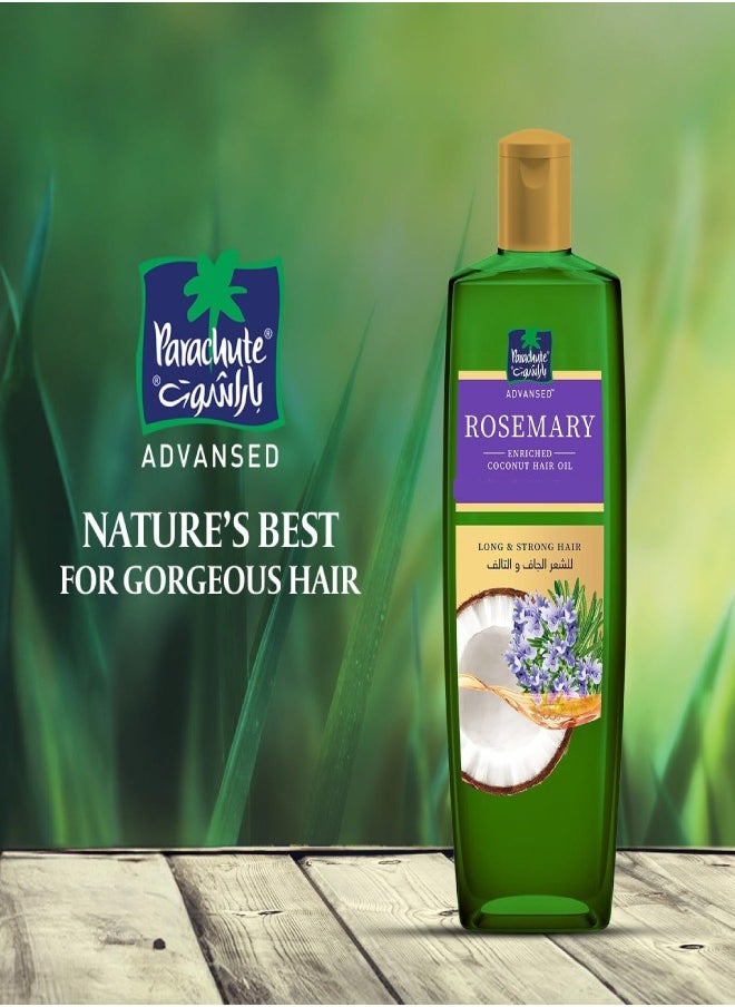 Parachute Rosemary Enriched Coconut Hair Oil 200 ml  - Image 3