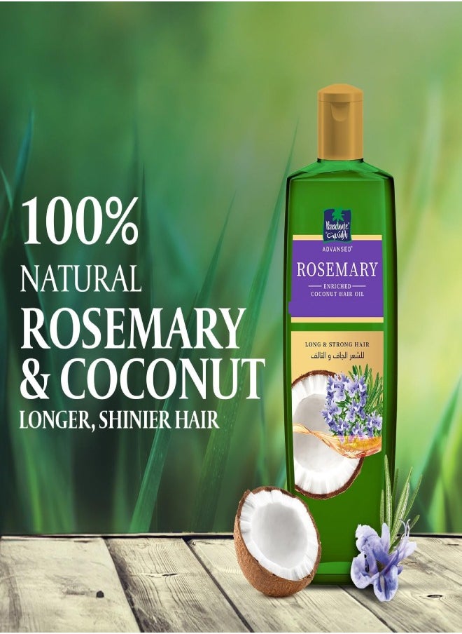Parachute Rosemary Enriched Coconut Hair Oil 200 ml  - Image 4