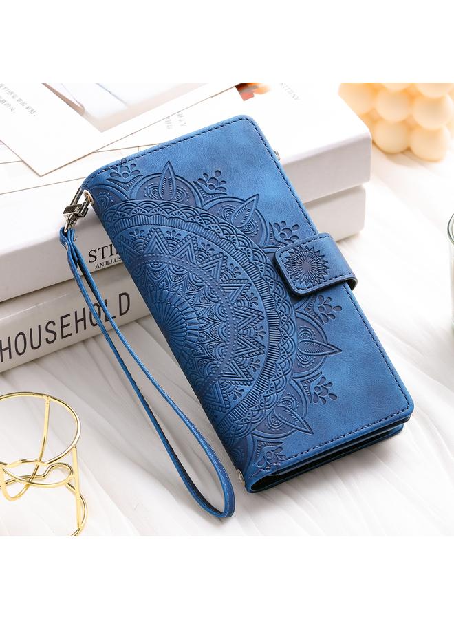 اس-توب جراب لهاتف Samsung Galaxy A16 5G جراب هاتف جلدي متعدد البطاقات بسحاب - Image 2