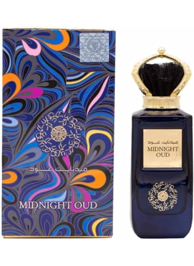 Ard Al Zaafaran Perfumes Ard Al Zafraan Midnight Oud Perfume Perfume For Unisex 100 Ml  - Image 1